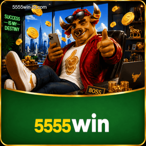 5555WIN Facebook - Página oficial com promoções e comunidade ativa
